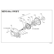 Washer External Clutch Iame, mondokart, kart, kart store