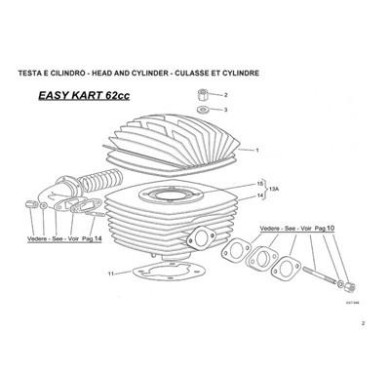 Coverage power Iame Swift Mini 60cc - 60cc 100cc 125cc