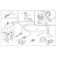 Abrazadera Bateria Iame, MONDOKART, kart, go kart, karting