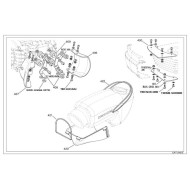 Appendice supporto silenziatore filtro aria Iame Swift