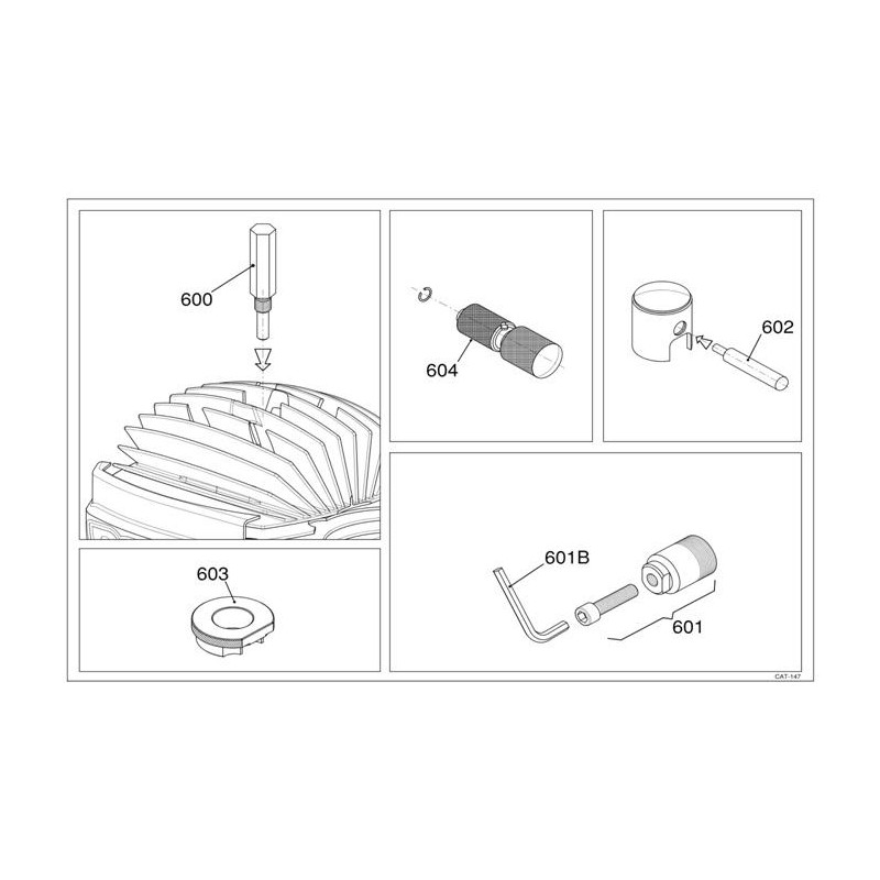 Starter Ringrad Arretierwerkzeug, MONDOKART, kart, go kart
