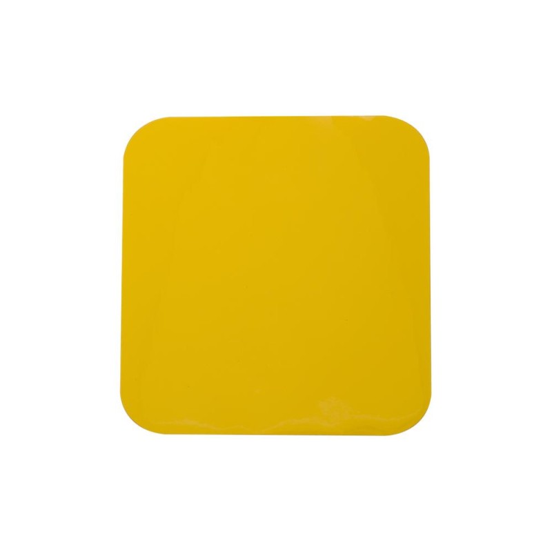 Adhesive Plate Yellow Crystal HQ, mondokart, kart, kart store