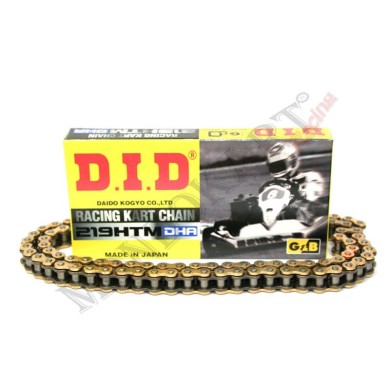 Chain DID 219 KF OK 125cc 60cc HTM DHA G & B, mondokart, kart