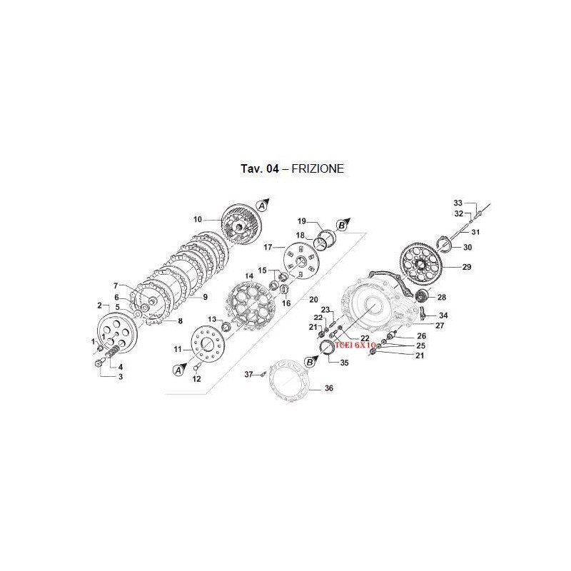 Case roller clutch 20/12 TM HK, mondokart, kart, kart store