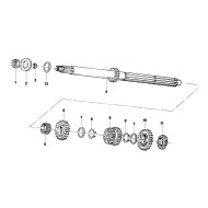 Spessore coppia primaria 30 X 20 X 2 primario TM, MONDOKART