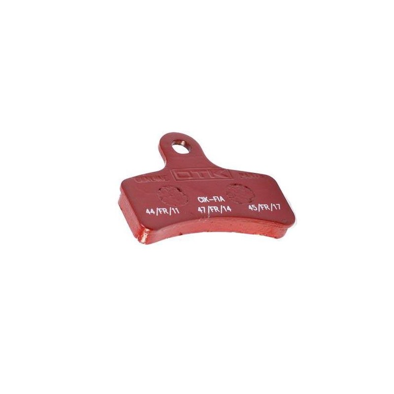 Pastilla Freno delantero SA3 BS7 OTK Rojo TonyKart, MONDOKART
