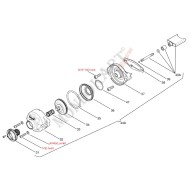 Exhaust valve cover Iame OK - KF, mondokart, kart, kart store