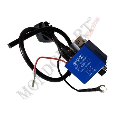 CDI Box / Zündspule Motor OKJ Blau, MONDOKART, kart, go kart