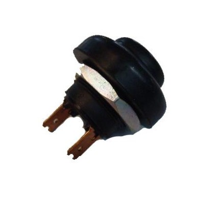 Botón Arranque Negro, MONDOKART, kart, go kart, karting