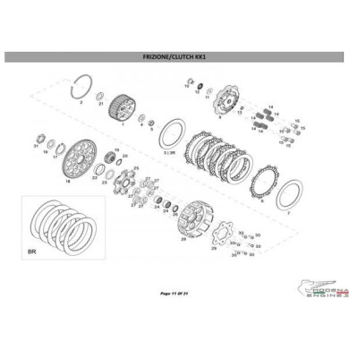 Oil Seal 42x52x4 Maxter MXO MXS MXS2 - Modena KK1 MKZ
