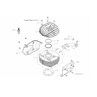 Colector Escape BMB 100cc EKJ, MONDOKART, kart, go kart