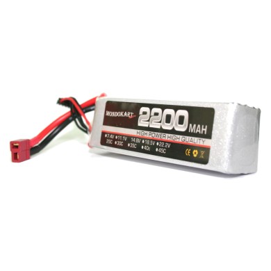 Lipo Batterie 14,8V 2200 mah, MONDOKART, kart, go kart