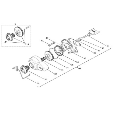Oring Kolbenring gelber Auslassventils Iame KF (old-Typ)